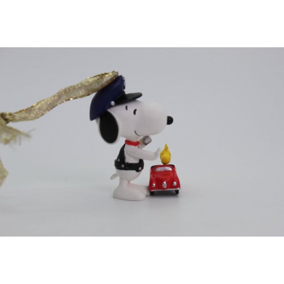 Hallmark Keepsake 2014 Snoopy & Woodstock Ornament • Traffic Patrol • Peanuts Ch - Picture 7 of 8